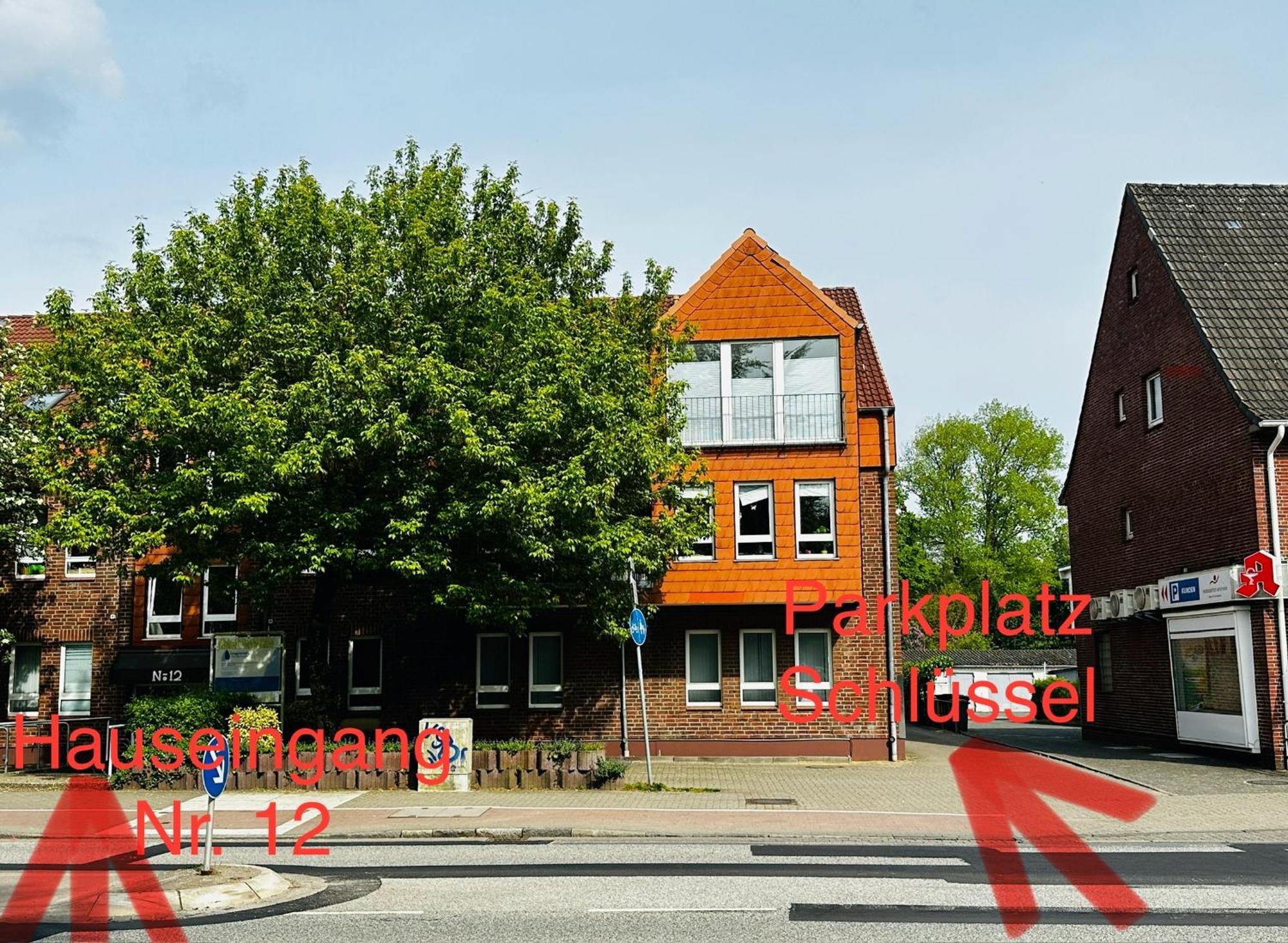 Etagen-Wohnung Nahe Flughafen Hamburg Norderstedt Zewnętrze zdjęcie